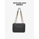 Mona Lisa autumn and winter new nubuck leather small square bag simple chain armpit bag women's bag gray