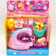 Pink Rabbit Play House Toy Serie Prinzessin Kühlschrank Set Küche Waschmaschine Registrierkasse Girl Geschenk Douyin Yiyan 17081 Toast