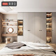 Sophia Wardrobe Bedroom Furniture Integrated Wardrobe Cabinets Swing Door Wardrobe Bedside Table Combination Cloakroom Whole House Customized Customized Gold