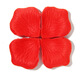 Liuying (liuying) artificial rose petals wedding confession decoration hand-spreading flowers Valentine's Day proposal making romantic wedding room decoration supplies big red pack (about 100 pieces)