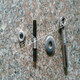 Cubierta de alambre de 3 pulgadas de 3 pulgadas Máquina de sujeción de sujeción de sujeción de cabello Tornillo de alambre eléctrico Accesorios de la máquina Conjunto de sujeción (Junta de tuerca de mango de tornillo M10