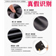 Shengfangyuan Gants en peau de mouton pour les hommes avec du velours épaissis de moto d'hiver véhicule électrique en cuir véritable cuir chaud gants imperméables