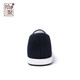 Shiju otoño nuevo estilo viejo zapatos de tela beijing cubierta para hombres zapatos de tela tradicional material de lana zapatos para hombres de alta gama zapatos de papá 12806 negro 41