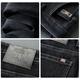 
Yalu men's jeans men's autumn and winter plus velvet thickened men's trousers loose straight and warm high waist fashionable casual elastic middle-aged pants 695-1 black + 695-1 black (2 pieces) 30 (two feet three waist circumference)