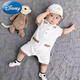 Disney Baby Onesie Pure Cotton Thin Style 0-16 kurzärmelige Strampler für Männer und Frauen Sommerkleidung Klettern Kleidung Neugeborene Kleidung Orange Carriage halbärmelte 80 cm Empfohlen 15-19jin [Jin ist 0,5 kg]