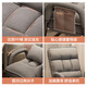 Computer chair, home comfortable backrest, lazy sofa, folding recliner, study room, office chair, dormitory, leisure e-sports chair, upgraded thickening and lengthened backrest, khaki color - waist support and neck protection