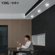 Yijixiguang light luxury downlight led embedded crystal aisle light corridor light entrance ceiling internet celebrity creative ceiling light entry spotlight opening 7.5cm hole light Galaxy - small gold 7W (opening 7.5-8.8cm) three-color light (white light + warm light + natural light)