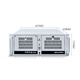 Advantech Industrial Control Machine IPC-510 610L/H Промышленное управление промышленным компьютером Верхнее 4U Шасси 684G2/I7-7700/16G/1TSSD/K IPC-610L