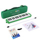 
Qimei Organ 37/32 Key Children Primary School Student Organ Classroom Teaching Professional Play Organ 37 Key Little Genius - Green (EVA Box)
