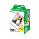 FUJIFILM instant photo paper, suitable for mini7+/7s/8/9/11/12/25/90/link series, 40 sheets of instant photo paper