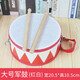 
Net Tong Qibei Children's Drum Toy Double-sided Drum Soldier Drummer Clapping Drummer Kinder Orff Percussion Instrument Kindergarten Baby Small Drum Large Snake Drum Cartoon Musical Instrument Pattern
