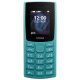 Nokia (NOKIA) new 105 2G mobile phone for elderly and elderly people, straight board button phone, student backup function machine, ultra-long standby, blue
