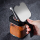 Newair seasoning box seasoning jar set household seasoning bottle kitchen salt shaker glass seasoning jar seasoning box seasoning jar