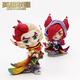 League of Legends LOL Luo and Xia Couple Set Doll Xia Luo Figure Q Version Cute Gift Figure Set Game Peripheral Luo and Xia Medium Size