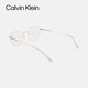 Calvin Klein【光学镜】CK眼镜架经典文艺圆形细框近视镜可配防蓝光CK23109LB 724