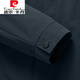 Pierre Cardin easy to wear jacket spring and autumn new middle-aged men stand collar jacket business casual jacket zipper 6629207 blue L 175