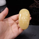 Topaz rough hand piece Pixiu hand toy piece for men, jade hand toy piece for fitness, uncarved rough stone