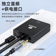 Biaz VGA to HDMI converter with audio HD video adapter Huawei Xiaomi notebook connected to TV monitor projector ZH32-Black
