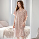 MEIJILILAI (Meijilai) Camillero para mujeres Pajama modal Xia para mujeres faldas media de manga corta para mujeres Madres delgadas de mediana edad más ropa de hogar Q3527 2xl (altura 165-175 Peso 140-160)