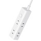 Delixi Power Extension cable mini enchufe/plug/cable de dos pies/placa/línea enchufe/conector/placa de conector portátil 6 giros 6 interruptor de control principal 1 metro