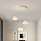 First Dream Cream Style Restaurant Chandeliers Simple Modern Staircase 2025 New Guangdong Zhongshan Dining Room Bar Lamp CX689-3 Head (Long Disk) Sand White + Beige + 20W Three-color Lighting