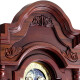 Hense Big Red Rose Machinery Flooring Clock German Movement Clock Living Room Luxury Clock European Watch HG6189 Big Red Rose + German Hemler twelve-sound movement
