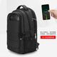 Mochila de espantapájaros para hombres mochila de viajes 16/17.3 pulgadas bolsas de cercanías impermeables