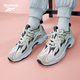 Reebok 男女情侣DMX 1200经典运动休闲时尚复古舒适老爹鞋 GX3895-白/卡其色 (建议拍小半码 34.5