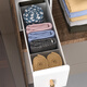 
Ouxuan Wall-mounted sub-garment underwear storage box Three-in-one socks bra drawer-style home wardrobe organized 7027 high-end bra storage box *1