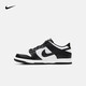 Nike (Nike) Chaussures féminines 2025 Été Nouveau dunk Low Top Chaussures Étudiant Classic Sports Versatiles Chaussures Casual Shoes CW1590-100 Panda noir et blanc (modèle GS) 36