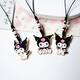 LeMiaO 2023 Cute Kulomi Melody Mobile Pendant Women's Japanese and Korean Creative Keychain Giving Student Friends' Little Jewelry 728D