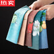 Tuojin Kung Fu Geschirrtuch Tee Tuch verdickte wasserabsorbierende Farbmalerei Zen Tee-Handtuch Tischdecke Tee Graues Lufttuch 3519