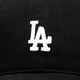 美职棒（MLB）官方男女帽子虞书欣同款软顶棒球帽春夏运动遮阳鸭舌帽七夕节礼物 洛杉矶道奇队/黑色/77 均码 F