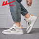 
Huili men's shoes, high top shoes, men's spring and summer men's shoes, casual sports white shoes, versatile board shoes, men's white gray 3524 42
