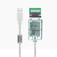 EB-LINK 工业级0.5米USB转485/232转换器九针串口线数据延长线485转接线电脑COM口通信线