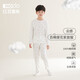 Red bean children's pure cotton home clothing set for men and women middle-aged children long-sleeved mesh spring and summer pajamas teenager mesh air conditioning suit 3271 (cactus) 120