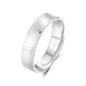 TTMIX platinum PT950 sparkling honeycomb platinum ring ring for men and women, adjustable ring, single 5.3-5.5g