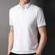 Känguru, Mulberry Seiden-T-Shirt, kurzärmelige Sommersommer, Maulbeerer und junge Männer lässig, farbige Farbanlagen, Papas Eisseide-T-Shirt, Black-7036 160/s (Empfohlen 100 Jin [Jin gleich 0,5 kg] oder weniger) oder weniger) oder weniger) oder weniger) oder weniger).