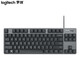 罗技（Logitech）K835机械键盘有线 电竞游戏键盘电脑办公有线键盘紧凑84键 【K835】84键 TTC轴红轴 黑