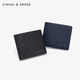 CinvaiKrose wallet men's short style new first-layer genuine leather multi-card slot cowhide wallet birthday gift for boyfriend black