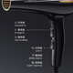 AUX hair dryer household high-power 2200W hair dryer blue light negative ion constant temperature quick-drying high wind barber shop special hair salon grade electric dryer