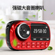 SAST V90 Rose Gold Deluxe Edition Radio Elderly Rechargeable Card Mini Speaker Portable MP3 Walkman 16G Memory Card Set