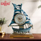 
Lisheng (LISHENG) Lishen smooth clock household living room simple clock Chinese creative ornament clock large table clock S983WM (anti-anti-bronze rust)