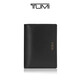TUMI/途明Nassau SLG男士卡包商务牛皮翻折短款卡包 黑色/01262156DS