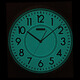 Seiko Seiko clock home punch-free wall clock 14 inches 36cm simple smart luminous living room bedroom wall clock