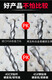 Broca de perforación de martillo de impacto del timón 6 8 10 12 14 16 18 20) Manija cuadrada X200 mm Manija redonda Manija cuadrada 12200 mm