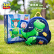 Disney kindergarten schoolbag 3-6 years old anti-loss ultra-light small bag three-dimensional water-repellent boy backpack dinosaur gift box model