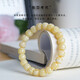 Lv Nong Jewelry Russian beeswax old type barrel beads bracelet spacer beads diamond star and moon diy beads diameter about 8 * height about 7mm / single