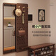 Xiaojiangti solid wood dressing mirror household floor-standing mirror bedroom full-body mirror rotating mobile clothes hanger integrated fitting mirror