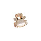 LEMIAO 2023 Nouveau crabe mignon petit clip frappe Clip à cheveux petit clip Top Clip exquis Hairpin Headress Feme Small Crab Clip A26-208
